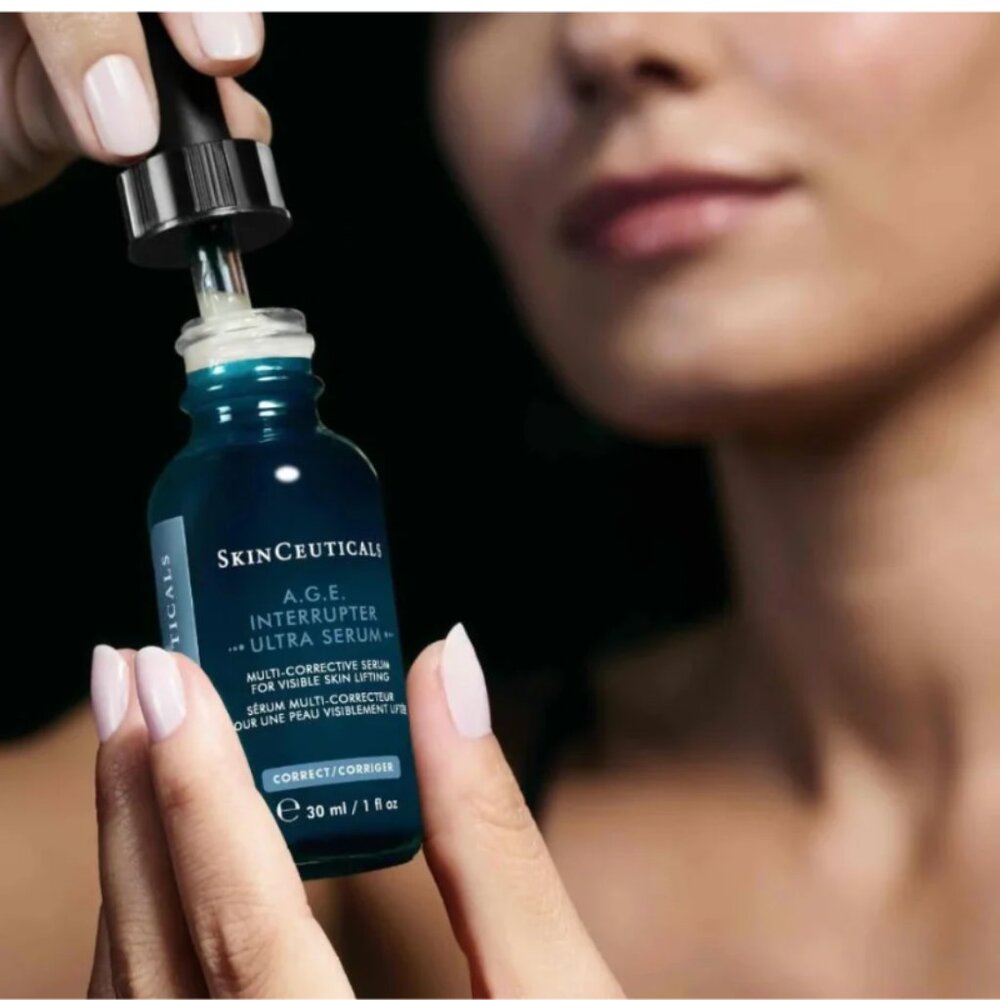 SkinCeuticals A.G.E. Interrupter Ultra Serum 1oz Anti-Aging Firming serum NIB - Picture 3 of 4